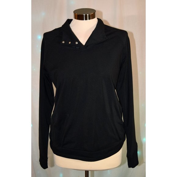 adidas Tops - Adidas ClimaLite Black Pullover size Medium